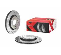 Brembo 09.8695.1X Brake Disc 2 Pieces Front Fits Citroen C2 Enterprise C-Elysee