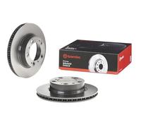09.9482.11 Front Brake Discs 2 Pieces Pair 298mm Diameter Vented Braking Brembo
