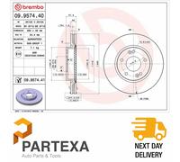Brembo 09.9574.41 Brake Disc Front Fits Hyundai i30 ix20 Kia Ceed Pro Cee'D Soul