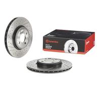 Brembo 09.A047.11 Front UV Coated Brake Disc - Set of 2