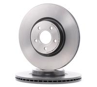 VOLVO V40 Single Brembo Coated Brake Disc Front Hatchback 2012-