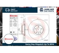 RANGE ROVER SPORT Single Brembo Coated Brake Disc Front 2013-