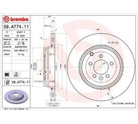 Brembo 09.A774.11 Prime Brake Disc