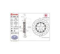 Brembo 09.A804.33 Prime Brake Disc