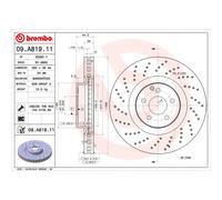 Brembo Brake Discs 10422098A