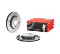 2x Brake Discs Front For Daihatsu Charade Toyota Yaris Vitz BREMBO 09.A913.11