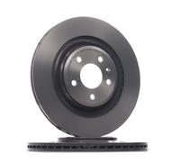 AUDI A4 Avant Brembo Coated Brake Discs Rear 2007-2015 Pair