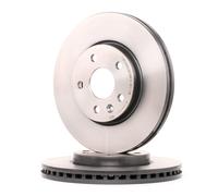 Pair of Brembo 09.B355.11 Brake Disc Front Vented (x2)