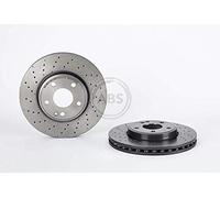 Brembo 09.B436.51 Front UV Coated Brake Disc - Set of 2
