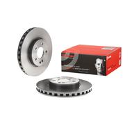 2x Brake Disc Front Vented Fits Mercedes Vito eVITO Marco Polo BREMBO 09.C063.11