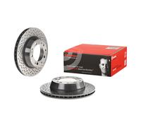 2x Brake Discs Pair Vented Rear 299mm 09.C085.11 Brembo Set 99335204102 Quality