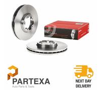 BREMBO 09.C243.10 2x Brake Disc Front Internally Vented Braking System Fits Ford