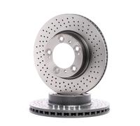PORSCHE 911 Coupe Brembo Coated Brake Discs 2004-2012 Pair