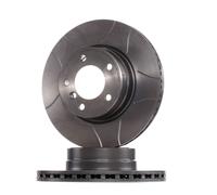 2x Brake disc internally vented 09.C894.75 BREMBO for BMW 5 5 Touring