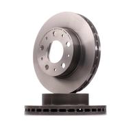 Front Brake Disc x2 300mm Fits Citroen Fiat Peugeot Ducato Boxer Brembo 09D01811