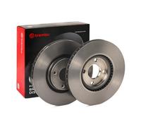 Brembo Brake Disc 09.D050.11 Vented Front Axle 300mm Pair for Ford EcoSport