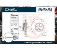 Brembo Brake Disc 09.D094.13 - Single Vented 348mm - Fits BMW 2/3/4/5 Series