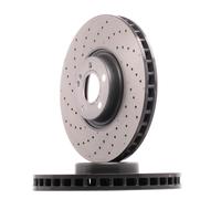 BREMBO 09.D524.13 Brake Disc Front Fits Mercedes-Benz C-Class CLS E-Class EQC