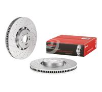 BREMBO Brake disc 09.D601.43 400 38 5 internally vented, slotted/perforated, two-part brake disc Coated High-carbon MERCEDES-BENZ: GLE Coupe, GLE