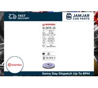 Brembo 09.D878.23 Brake Disc Front Fits Land Rover Range Rover Range Rover Sport