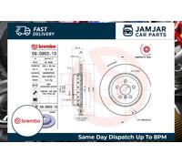 BREMBO 09.D903.13 Brake disc