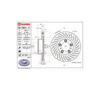 BREMBO 09.D931.11 Brake disc