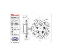 Brake Disc Single Vented Front Right 330mm 09.D931.11 Brembo 99735140200 Quality