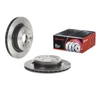 1X Brake disc BREMBO 09.7356.2X for NISSAN 350Z Coupe (Z33) 3.5 2002-2008
