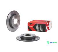 2x Brake disc solid 08.A029.1X BREMBO for MAZDA 3 Saloon 3