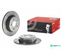 BREMBO 2 X BRAKE DISC 08B60175 FOR FORD
