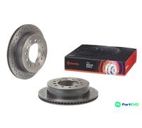 BREMBO 2 X BRAKE DISC 09A3342X FOR TOYOTA
