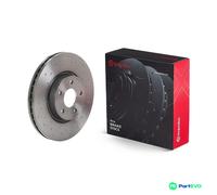 BREMBO 2 X BRAKE DISC 09A4272X FOR FORD