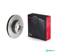BREMBO 2 X BRAKE DISC 09B3372X FOR BMW