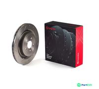 BREMBO 2 X BRAKE DISC 09B8791S FOR MERCEDES-BENZ