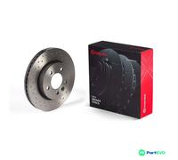 BREMBO 2 X BRAKE DISC 09B9731X FOR VW