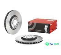 2x BREMBO 09.C495.11 Brake Disc Front Internally Vented Fits Alfa Romeo Giulia