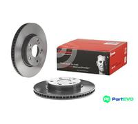 BREMBO 2 X BRAKE DISC 09D88111 FOR HONDA