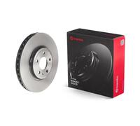 Brembo 2 x Brake Disc Set fits Audi A4 Allroad B8 2009-2016 2.0 3.0