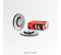 Brembo 2 x / Brake Discs fits Audi A6 C6 2004-2011 2.0 2.4 2.7 2.8 3.0 3.2