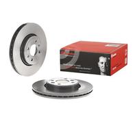 Brembo 2 x Front Brake 280mm Disc Set fits Dacia Dokker Renault Captur