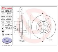 Brembo 2 x Front Brake 312mm Disc Set fits Audi A1 2018-2025 35 40 30 09.D974.11