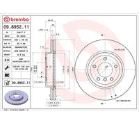 Brembo 2 x Front Brake 325mm Disc Set fits BMW 3 Series Z4 330 2.5 3.0 320 325