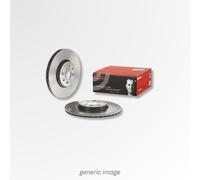 2x Brake disc internally vented 09.C136.11 BREMBO for MAZDA MX-5 Mk II