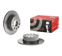 Brembo 2 x Rear Brake 253mm Disc Set fits Skoda Octavia 2012-2020 08.D616.11