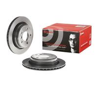 Brembo 2 x Rear Brake 298mm Disc Set fits BMW 5 Series 1996-2004 09.6841.11