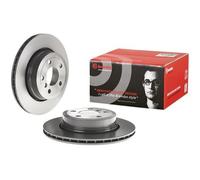 Brembo 2 x Rear Brake 320mm Disc Set fits BMW X3 2003-2011 09.9573.11