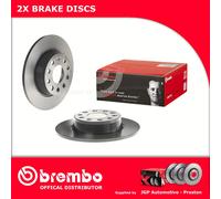 1X Brake disc BREMBO 08.B413.11 AUDI A3 (8P1) 2 2003-2012