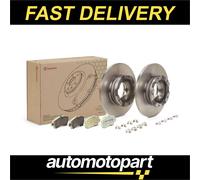 Brembo 2x Brake Discs and Pads Rear 308mm KT10017 Set Pair 1763916 1829395 New