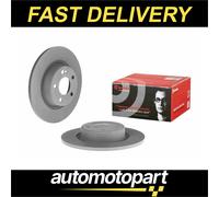 Rear X2 Standard Brembo Discs Fits M-Benz C-Class C180 (W205) 2014 Onwards