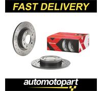 Brembo 2x Brake Discs Pair Rear 264mm 08.9460.3X Set 569418 93190227 OE Quality